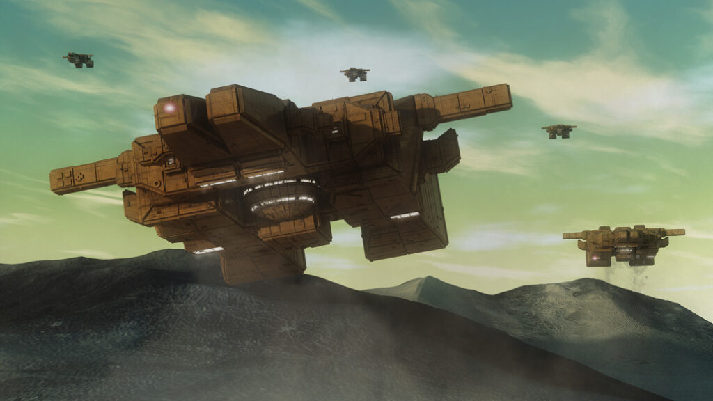 Phosfluorescently enable technically Photodune 9926005 3d Ufo Concept Ship S 1024x576